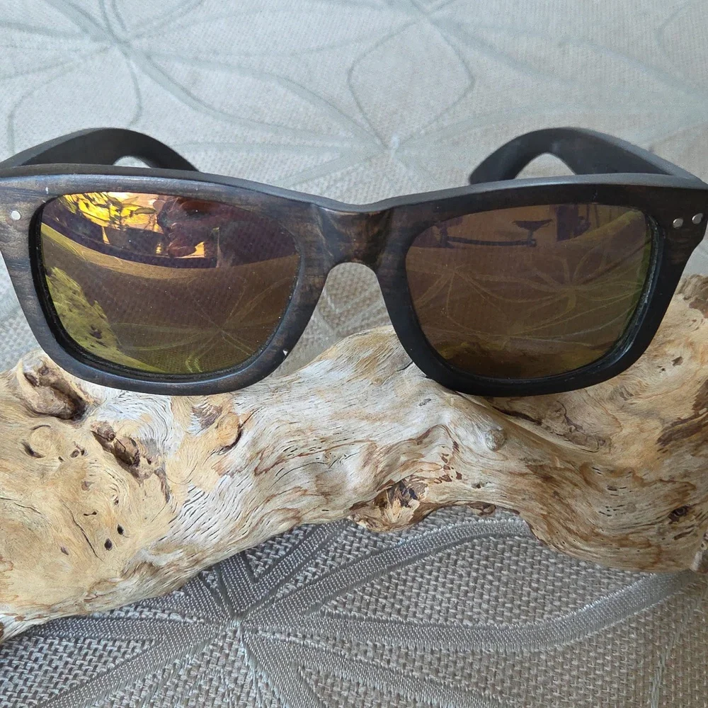 PROOF Ontario Woodgrain Sunglasses